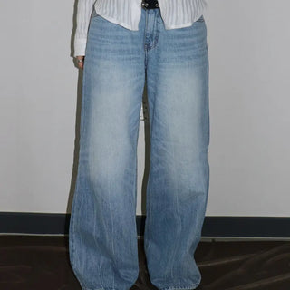 SIWA Washed Raw Wide Pants