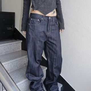 MARTIN Dart Wide Raw Denim