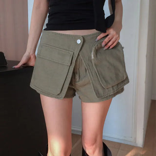 HEVE Pocket Wrap Skirt Pants