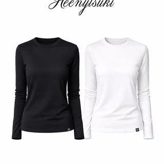 [Made] Plain Slim Round Long Sleeve (2 colors)