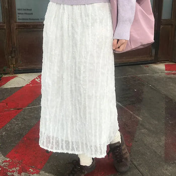 Uns Lace Long Skirt