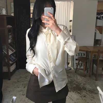 Rich Side Tie Blouse