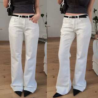 Senf Cotton Low Bootcut Pants