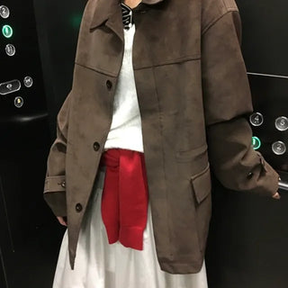 Suede Safari Coat