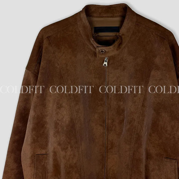 Heritage Suede Leather Blouson