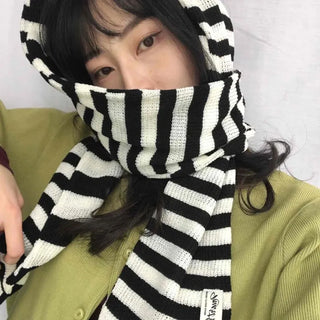Bold Standard Hooded Knit Cardigan