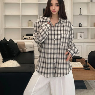 Paulo Oversized Check Shirt
