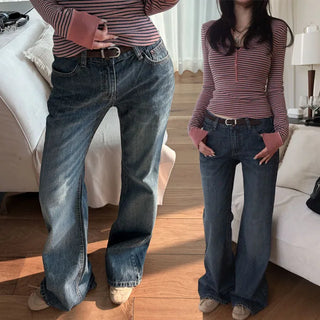 Demis denim bootcut pants