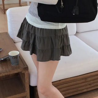 Dev Low Frill Tiered Skirt