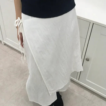 Flat Nylon Wrap Skirt