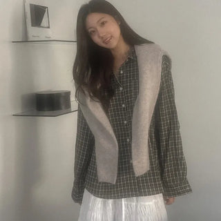Land Loose Fit Check Shirt