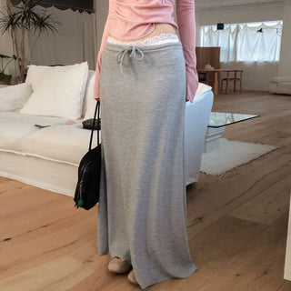 Detro delicate maxi skirt