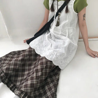 Maho Lace Mori Girl Bustier Dress