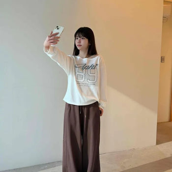 Signature Cut-out Drape Balloon Jogger Training Pants