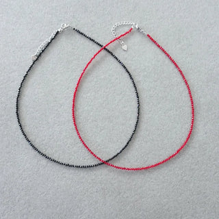 Red Black Necklace