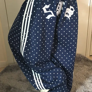 Dot Backprint Track Pants