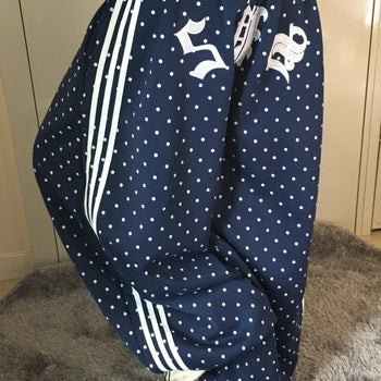 Dot Backprint Track Pants