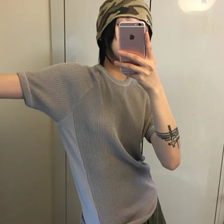 Pigment Mesh Raglan Tee