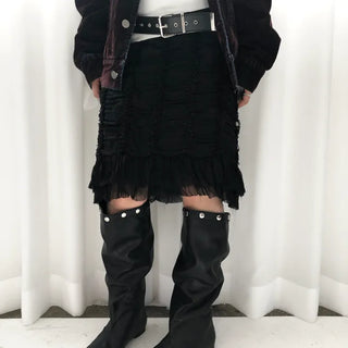 Wide Snap Boots