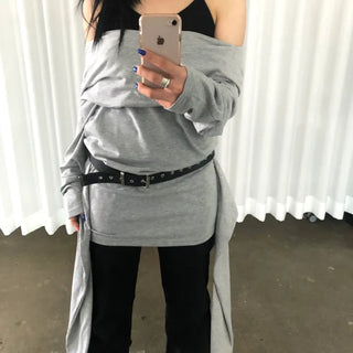 Hood Off Wrap T-shirt