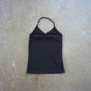 Silver Ring Halter Sleeveless