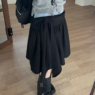 Kiko Tie Midi Skirt 2 colors