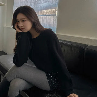 Tibbers Ribbed Stockings