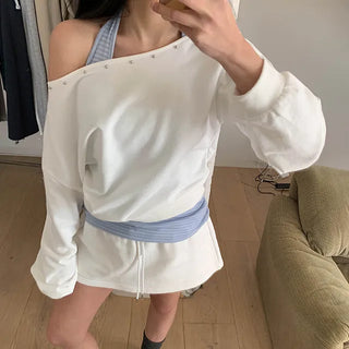 Studded Off-Shoulder MTM
