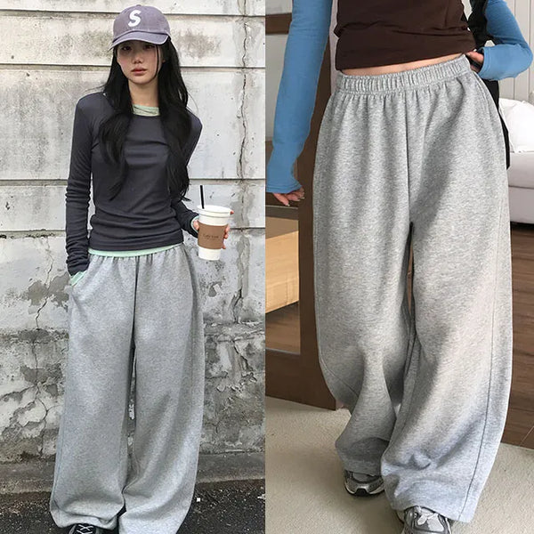 Hot Elastic Wide Cotton Training Pants