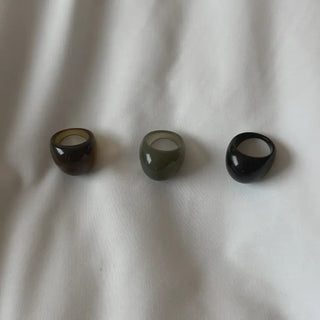 Formica Moon Ring