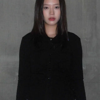 Basic Collared Slim Fit Long Sleeve Shirt