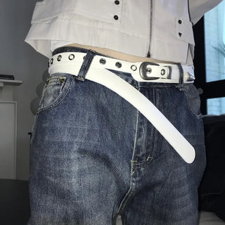 Haon Layered Double Eyelet Belt (2 colors)