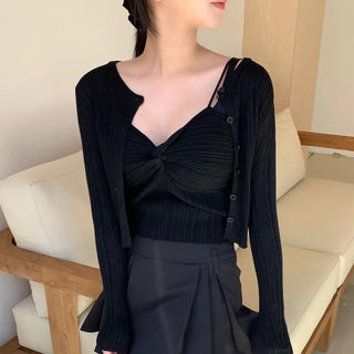 Leaf Slim Cardigan