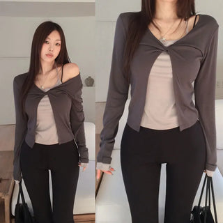 Merdin layered T-shirt