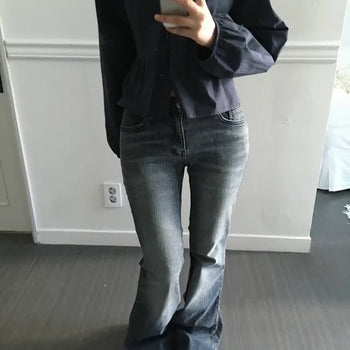 Sand Stretch Bootcut Denim