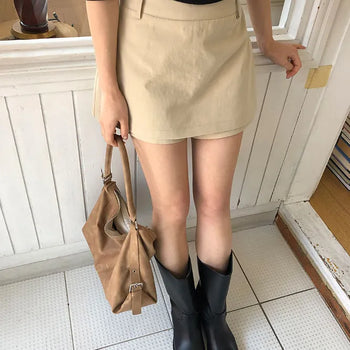 Garden Cotton Mini Skirt