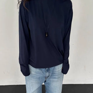 [UNISEX] Cutout Layered Long Sleeve Tee