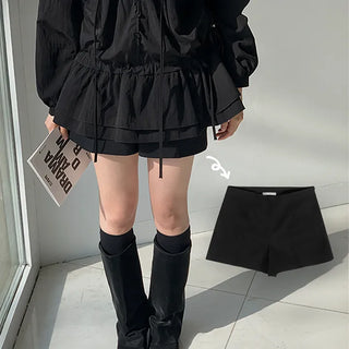 Teenie Slacks Shorts Knee-length Layered Micro Shorts Shorts Wedding Guest Look Spring