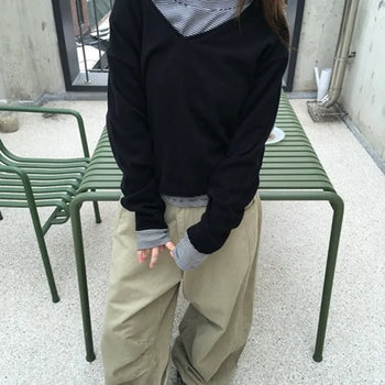 *Recommended Item* Bring Deep V-neck Knit