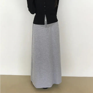 Plen A-Line Maxi Long Skirt