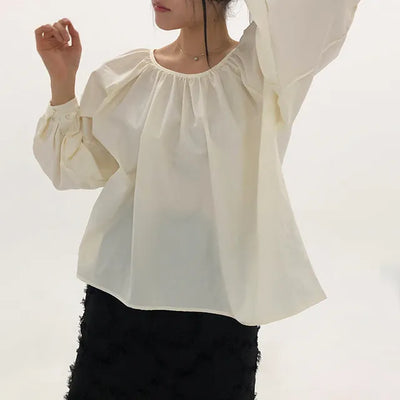 Pin Glow Volume Blouse