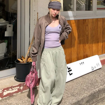 wide cut sweatpants