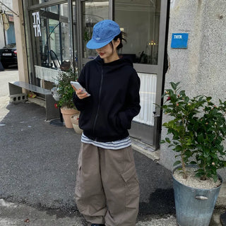 Latin Curved Zip-up Hoodie