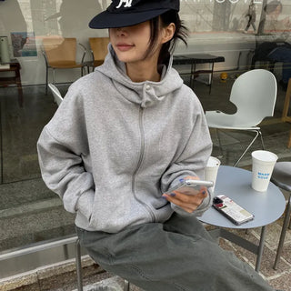 Cre Snap Zip-up Hoodie