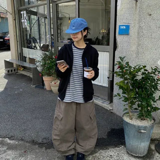 Harper Curved Balloon Cargo Pants