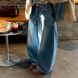 Press Balloon Wide Denim Pants