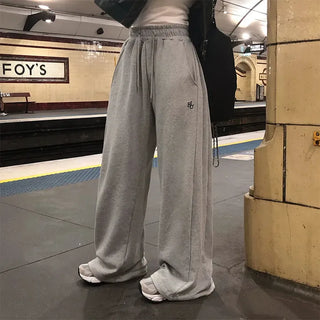 Folding Side Pintuck Wide Training Pants