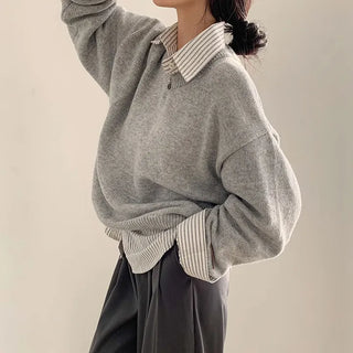 Favorite Patch Loose Fit Knit