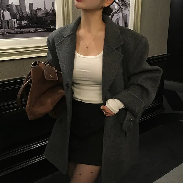 Antique Handmade Oversized Half Coat