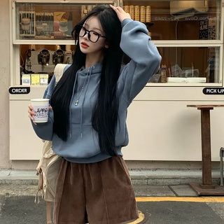 Debt Basic Plain Hoodie